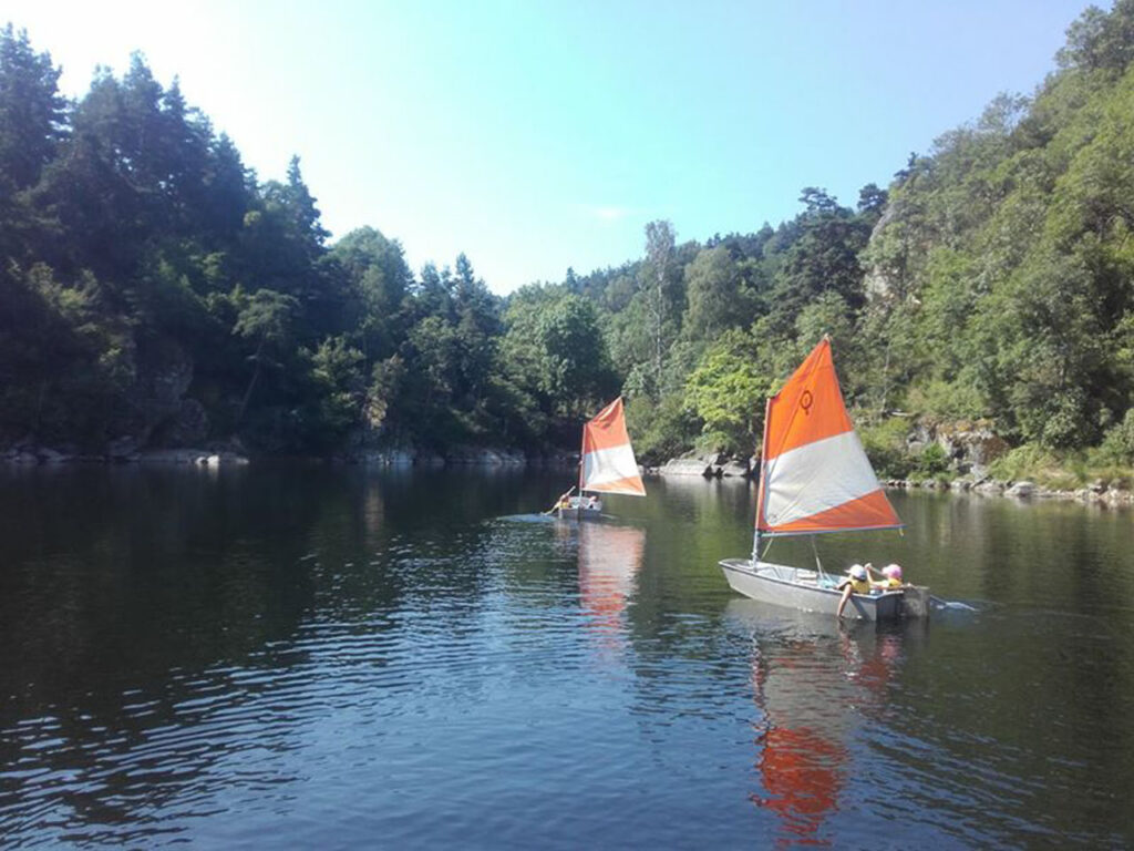 apprendre l'optimist en lozère à langogne