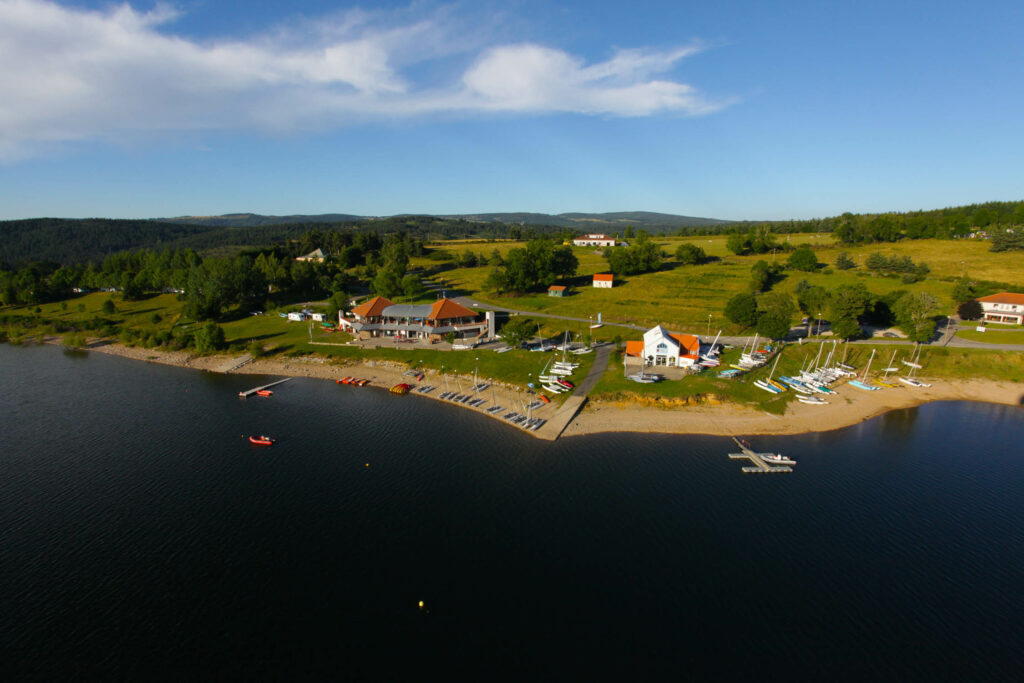 base nautique en lozere