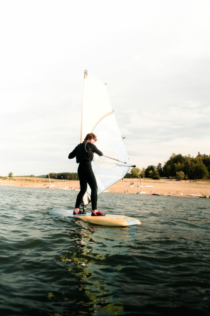 planche à voile en lozere