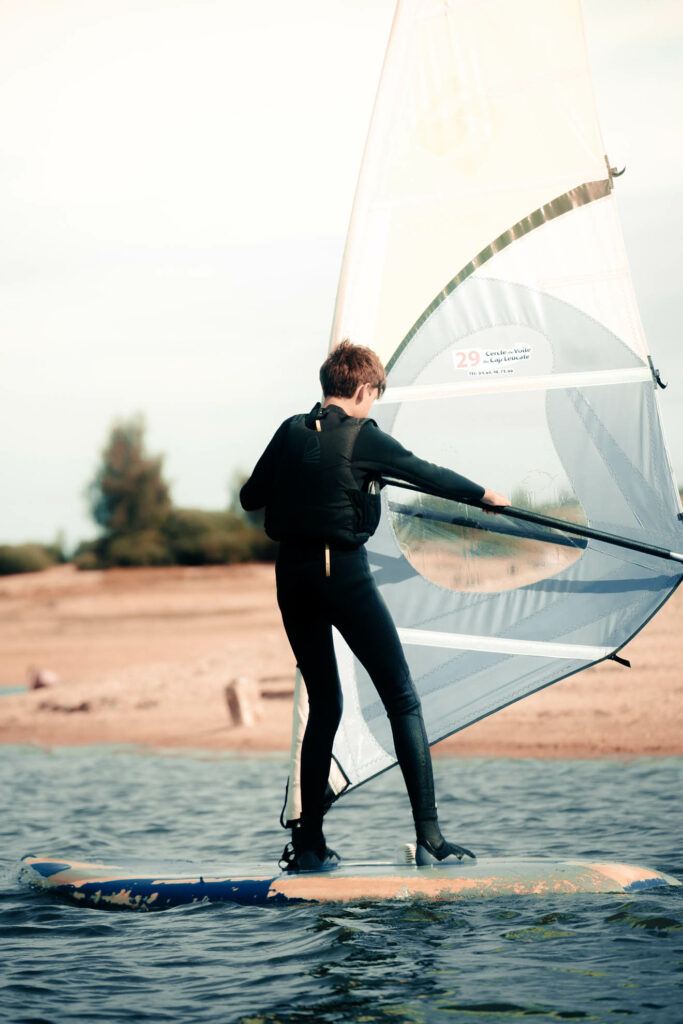 planche à voile en lozere