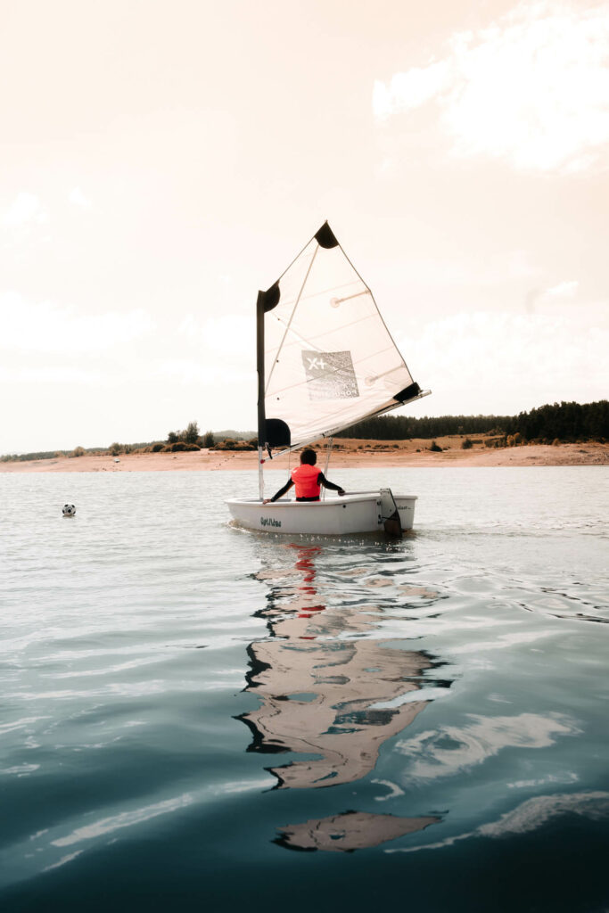 apprendre l'optimist en lozere