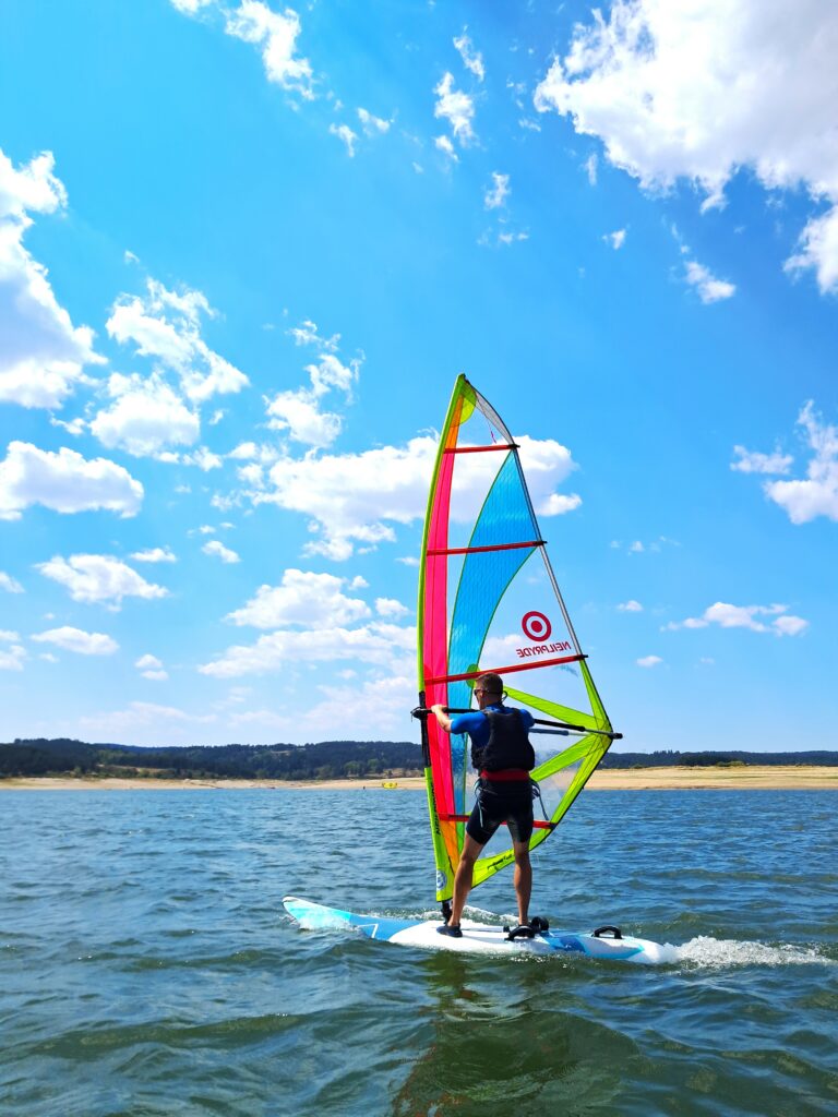 Windsurf en Lozère