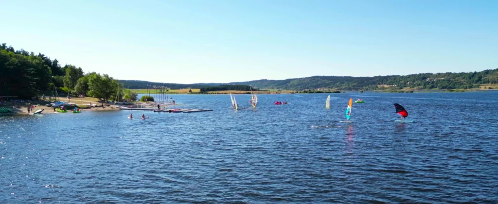 Planche à voile en Lozère