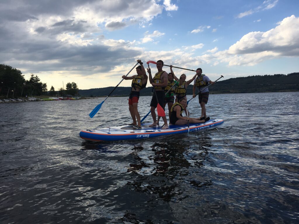 Activités nautiques groupe en Lozère