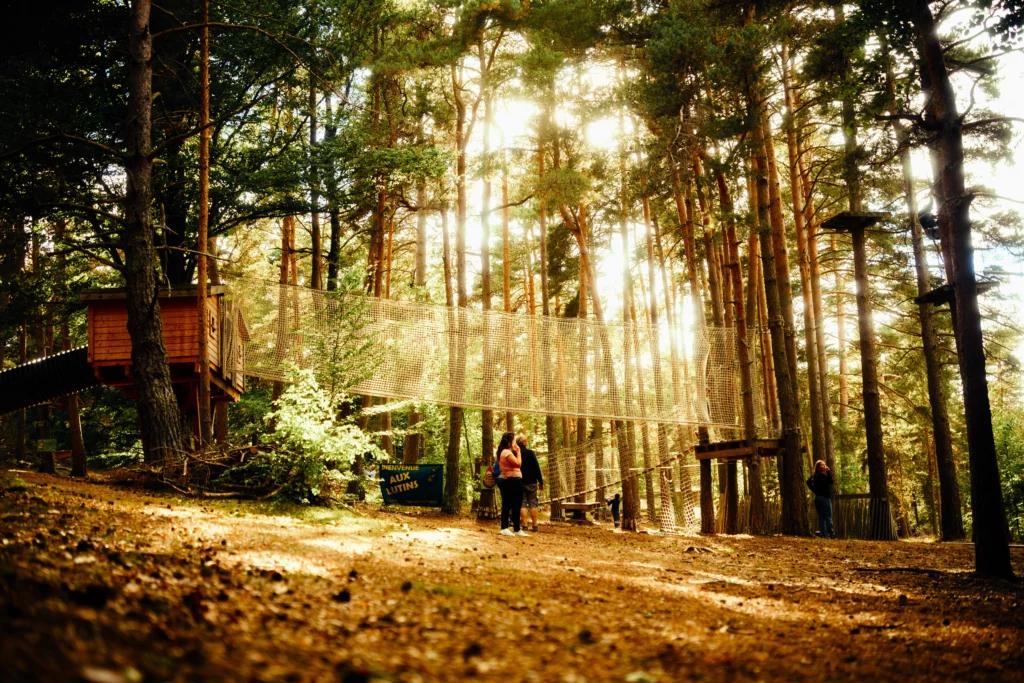 accrobranche en lozere à langogne